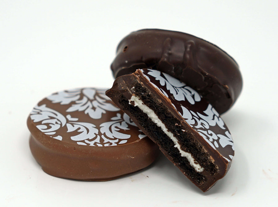 Dipped Sandwich Cookies